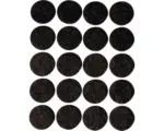 Hornbach Filzgleiter rund 28 mm braun selbstklebend 12 Stück