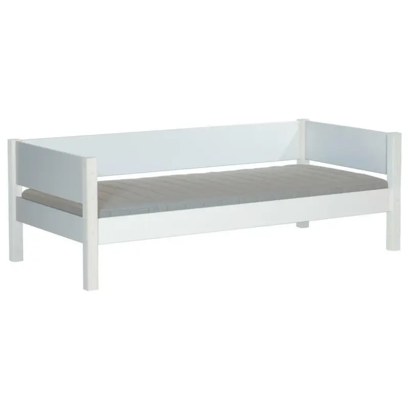 Bett 90/200 cm in Weiß