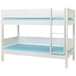 Etagenbett 90/200 cm Wei&szlig;