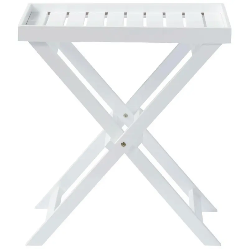 Tabletttisch in Holz 60/40/65 cm