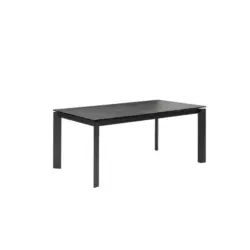 Esstisch in Metall, Glas, Keramik 180-240/95/76 cm