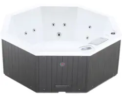 Aufstellbares Whirlpool-Set Canadian Spa Muskoka UV inkl. LKW Anlieferung, Wasserpflege-Set und Treppe
