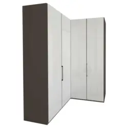 Eckkleiderschrank 157/236/157 cm