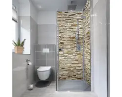 Klebefolie für Duschrückwand mySpotti Steinoptik 2100x1000x0,2 mm FS-F3-1293