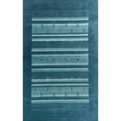 Orientteppich Savannah Loribaf T&uuml;rkis