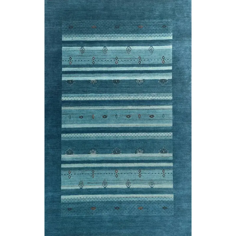 Orientteppich Savannah Loribaf T&uuml;rkis