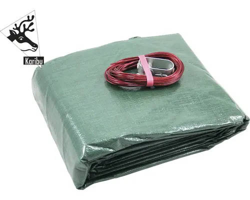Winterabdeckplane Karibu für Rechteck 2