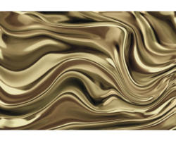 Fototapete Vlies 2240-20 Elle Decoration 2 Welle gold 8-tlg. 400 x 270 cm