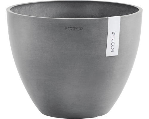 Pflanztopf Ecopots Antwerp Ø 50 H 37,5 cm grau