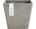 Hornbach Pflanztopf Ecopots Rotterdam 20x20 H 17,5 cm beige