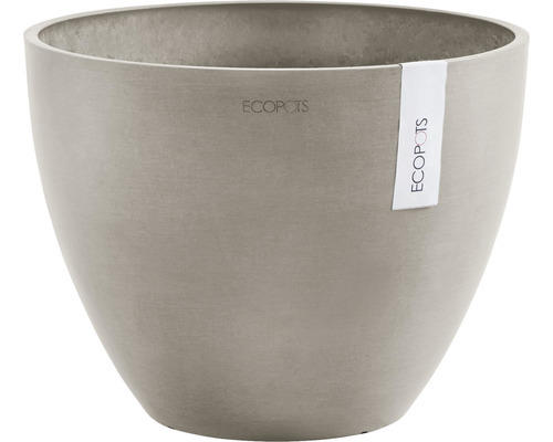 Pflanztopf Ecopots Antwerp Ø 30 H 25,5 cm beige