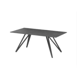 Couchtisch in Metall, Keramik 110/70/46 cm