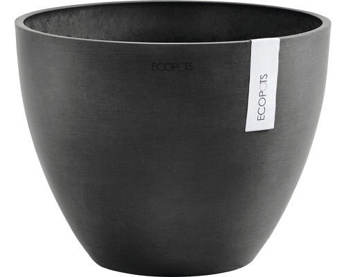 Pflanztopf Ecopots Antwerp Ø 50 H 37,5 cm anthrazit