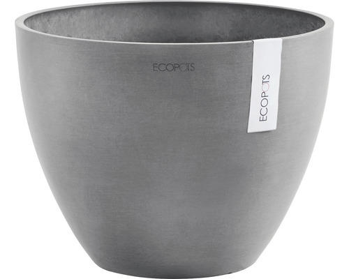 Pflanztopf Ecopots Antwerp Ø 40 H 30 cm grau