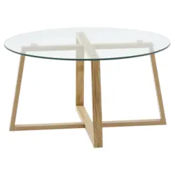 Couchtisch in Glas 78/78/41 cm