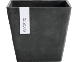 Pflanztopf Ecopots Rotterdam 20x20 H 17,5 cm anthrazit