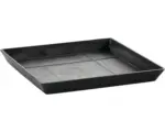 Hornbach Untersetzer Ecopots Quadratisch 35,5x35,5 H 3,5 cm anthrazit