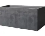 Hornbach Pflanzkübel Deroma 79x39 H 39 cm Kunststoff anthrazit
