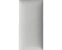 Steingut Wandfliese Bold 7,5x15,0 cm hellgrau glänzend