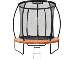 Trampolin Marimex Premium Ø 244 cm mit Sicherheitsnetz und Leiter