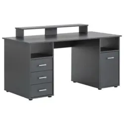 Schreibtisch 150/70/70 cm in Anthrazit