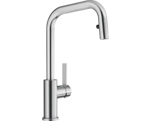 Küchenarmatur Blanco Jandora 526614 mit Handbrause edelstahl gebürstet