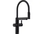 Hornbach Küchenarmatur Blanco Evol mit Filterfunktion schwarz matt 526636