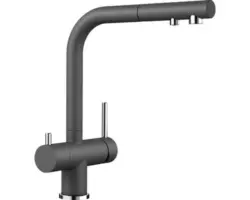 Küchenarmatur mit Handbrause Blanco Fontas felsgrau matt 525207