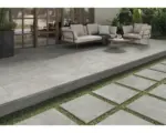 Hornbach Terrassenplatte Feinsteinzeug Rock Grey rektifizierte Kante 60 x 60 x 2 cm