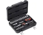 Hornbach Steckschlüsselsatz Meister 1/4, 32-tlg. schwarz