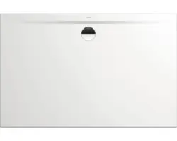 Extraflache Rechteck-Duschwanne Kaldewei Superplan Zero 170x75x3,2 cm weiß matt mit Antirutschbeschichtung
