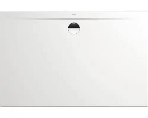 Extraflache Rechteck-Duschwanne Kaldewei Superplan Zero 170x75x3,2 cm weiß matt mit Antirutschbeschichtung