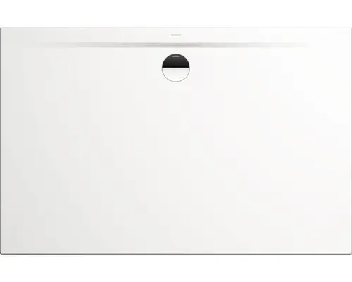 Extraflache Rechteck-Duschwanne Kaldewei Superplan Zero 160x80x3,2 cm weiß glänzend
