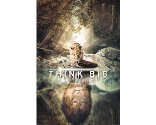 Maxiposter Think Big 61x91,5 cm