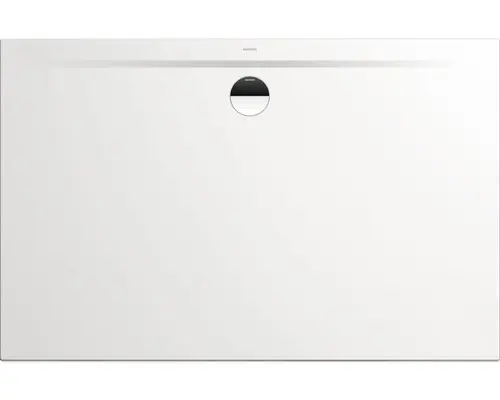 Extraflache Rechteck-Duschwanne Kaldewei Superplan Zero 160x80x3,2 cm weiß matt mit Antirutschbeschichtung