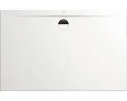 Extraflache Rechteck-Duschwanne Kaldewei Superplan Zero 160x100x3,2 cm weiß matt