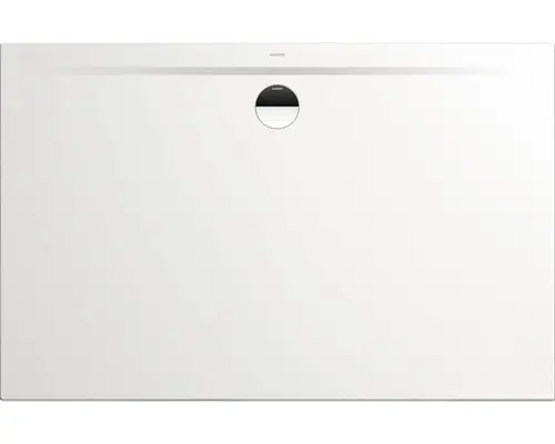 Extraflache Rechteck-Duschwanne Kaldewei Superplan Zero 160x100x3,2 cm weiß matt