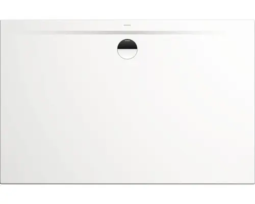 Extraflache Rechteck-Duschwanne Kaldewei Superplan Zero 130x75x3,2 cm weiß glänzend