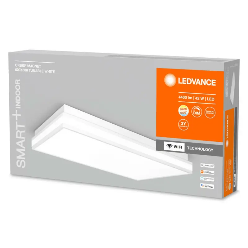 Led-Deckenleuchte 30/60/5 cm