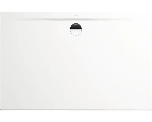 Extraflache Rechteck-Duschwanne Kaldewei Superplan Zero 160x75x3,2 cm weiß glänzend