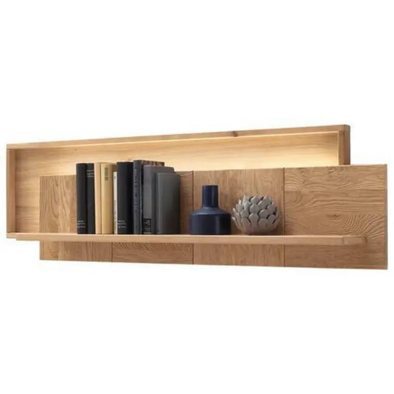 Wandboard in 137/40/26 cm Eiche Bianco