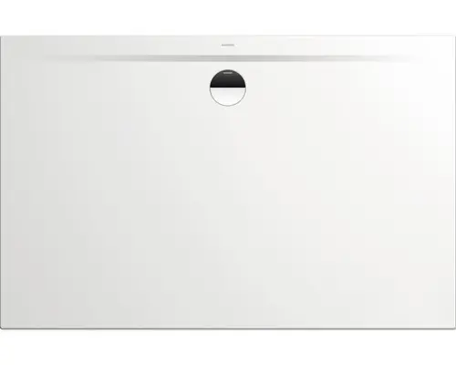 Extraflache Rechteck-Duschwanne Kaldewei Superplan Zero 100x80x3,2 cm weiß matt
