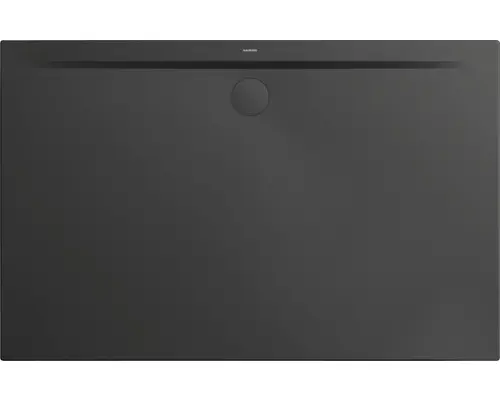 Extraflache Rechteck-Duschwanne Kaldewei Superplan Zero 180x90x3,2 cm grau cool glänzend mit Antirutschbeschichtung