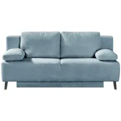 Schlafsofa in Kord Türkis