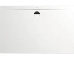 Extraflache Rechteck-Duschwanne Kaldewei Superplan Zero 110x90x3,2 cm weiß matt mit Antirutschbeschichtung