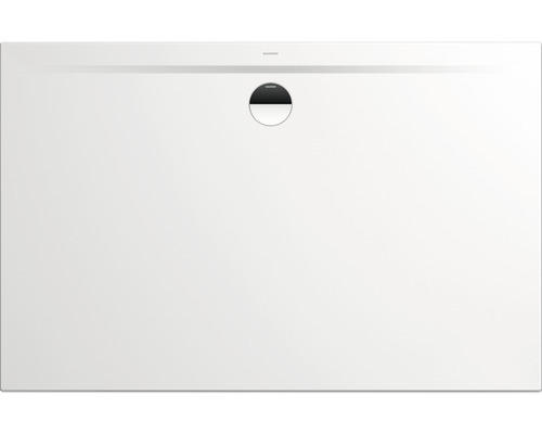 Extraflache Rechteck-Duschwanne Kaldewei Superplan Zero 110x90x3,2 cm weiß matt mit Antirutschbeschichtung