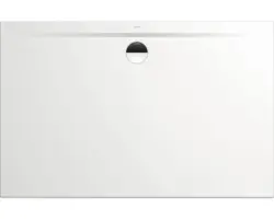 Extraflache Rechteck-Duschwanne Kaldewei Superplan Zero 100x80x3,2 cm weiß matt mit Antirutschbeschichtung