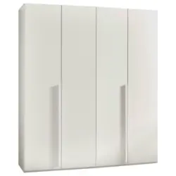 Dreht&uuml;renschrank in Wei&szlig;