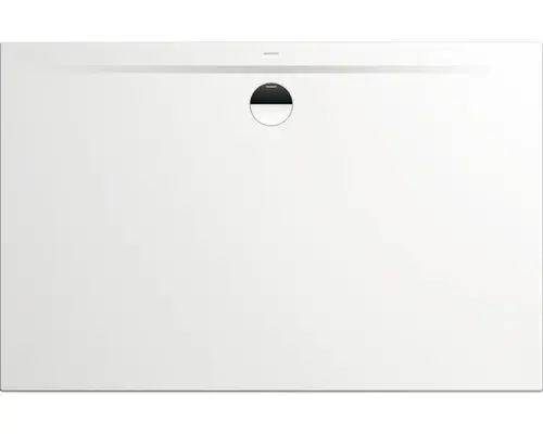 Extraflache Rechteck-Duschwanne Kaldewei Superplan Zero 120x90x3,2 cm weiß matt mit Antirutschbeschichtung