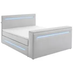 Boxspringbett 180/200 cm in Weiß